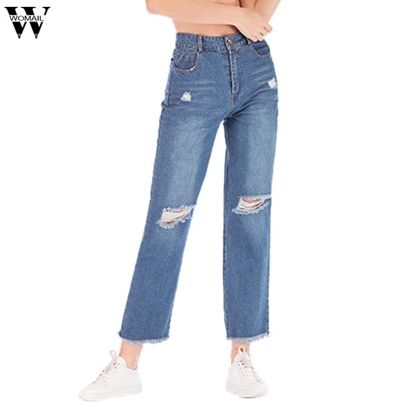 womail plus size jeans femme 2019 nouveau taille haute women's autumn stretch slimming hole casual jeans autumn, Blue
womail plus size jeans femme 2019 nouveau taille haute women's autumn stretch slimming hole casual jeans autumn, Blue
