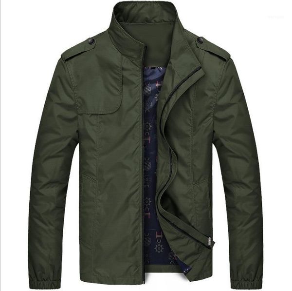 spring autumn solid jacket zipper fly coats stand collar long sleeved cotton jacket mens clothing men, Black;brown
spring autumn solid jacket zipper fly coats stand collar long sleeved cotton jacket mens clothing men, Black;brown