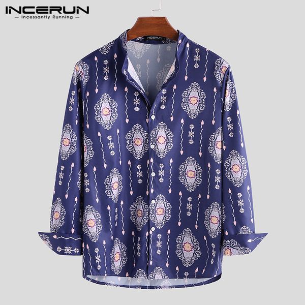 men hawaiian shirt vintage loose printed ethnic lapel button breathable long sleeve vacation casual shirts camisas hombre 2019, White;black
men hawaiian shirt vintage loose printed ethnic lapel button breathable long sleeve vacation casual shirts camisas hombre 2019, White;black