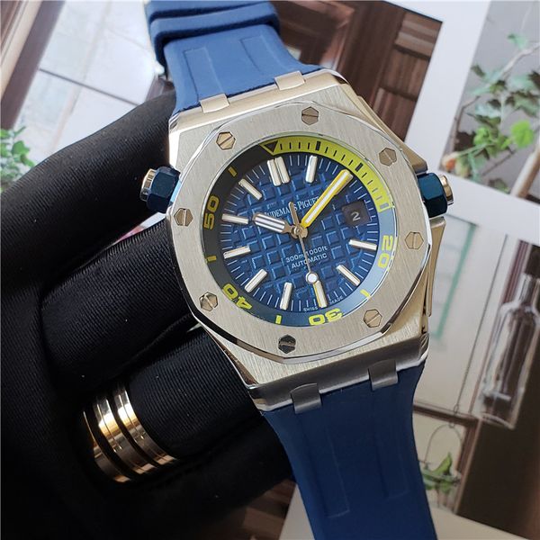 colors mens fashion watch royal oak luxury designer diamond iced out watches stainless steel bling quartz ap movement party wristwatch gh8, Black;brown
colors mens fashion watch royal oak luxury designer diamond iced out watches stainless steel bling quartz ap movement party wristwatch gh8, Black;brown