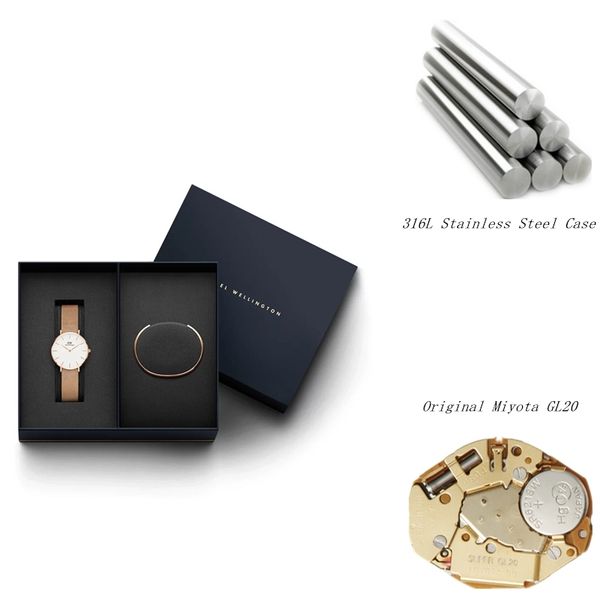 Новогодние подарки роскошные женские кварцевые часы 32 36 мм Милан часы и ювелирные браслеты Модные женские элегантные часы DW с оригинальной коробкой
Новогодние подарки роскошные женские кварцевые часы 32 36 мм Милан часы и ювелирные браслеты Модные женские элегантные часы DW с оригинальной коробкой