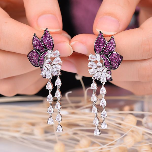 european and american fashion luxury flower leaf drop zircon earrings luxury spot earrings crossborder supply manufacturers, Golden;silver
european and american fashion luxury flower leaf drop zircon earrings luxury spot earrings crossborder supply manufacturers, Golden;silver