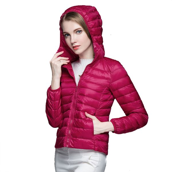 2019 new light down jacket ten size hooded duck down ladies coat slim large size women coats jackets warm woman parka, Black
2019 new light down jacket ten size hooded duck down ladies coat slim large size women coats jackets warm woman parka, Black