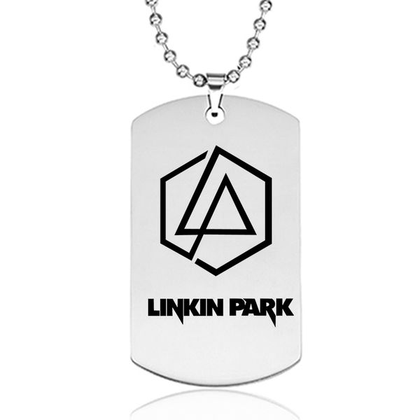 linkin park rock band tag necklace stainless steel pendant necklace band fan souvenir gift men women fashion accessories, Silver
linkin park rock band tag necklace stainless steel pendant necklace band fan souvenir gift men women fashion accessories, Silver