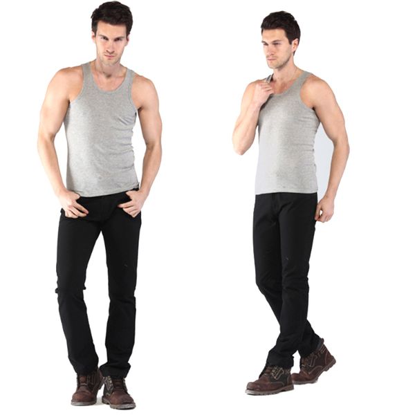 cotton mens sleeveless tank solid muscle vest undershirts o-neck gymclothing tees whorl, White;black
cotton mens sleeveless tank solid muscle vest undershirts o-neck gymclothing tees whorl, White;black