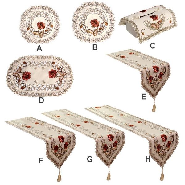 fashionable placemat retro european pastoral embroidered floral tablecloth table runner home kitchen dining room decoration
fashionable placemat retro european pastoral embroidered floral tablecloth table runner home kitchen dining room decoration