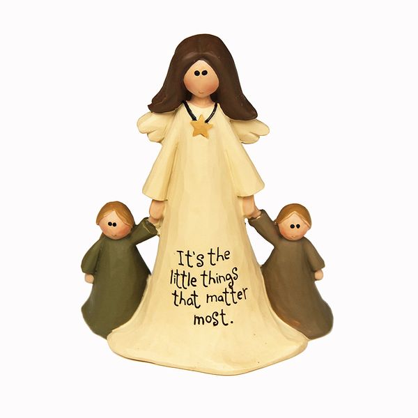 home decoration accessories family gifts angel figurines mom watching over 2 baby son child daughter statue decorative decor
home decoration accessories family gifts angel figurines mom watching over 2 baby son child daughter statue decorative decor