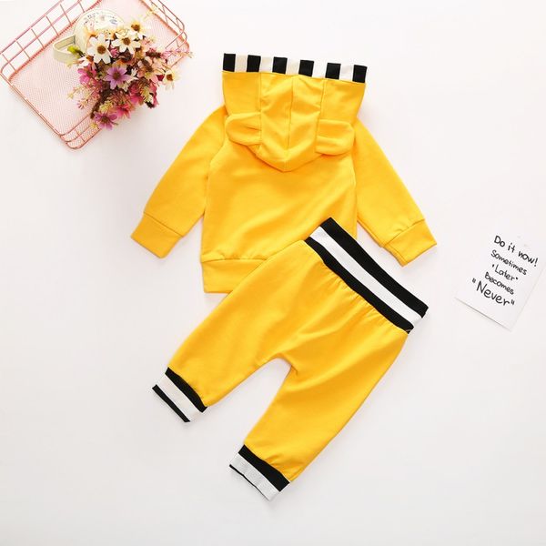 fashion new baby clothes for boys girls newborn hooded sweatshirt pants striped long sleeve hoodie infant kids clothes fall i, White
fashion new baby clothes for boys girls newborn hooded sweatshirt pants striped long sleeve hoodie infant kids clothes fall i, White