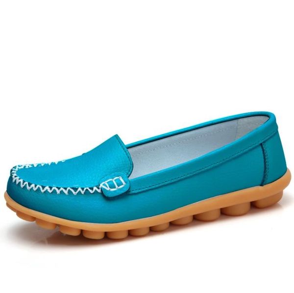 women shoes 100% genuine leather flats soft bottom non-slip cowhide female casual shoes, Black
women shoes 100% genuine leather flats soft bottom non-slip cowhide female casual shoes, Black