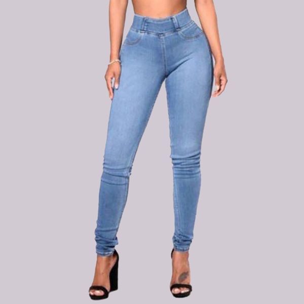 2020 new fashion jeans women pencil pants high waist jeans slim elastic skinny pants trousers fit lady jeans plus size#g30, Blue
2020 new fashion jeans women pencil pants high waist jeans slim elastic skinny pants trousers fit lady jeans plus size#g30, Blue