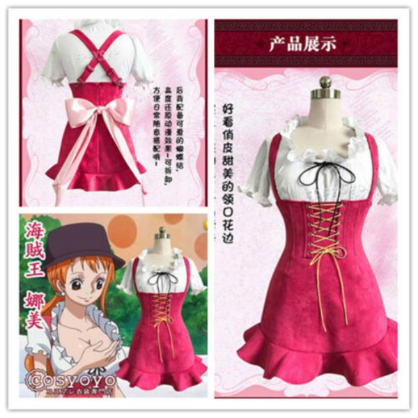onepiece one piece op nami прекрасный и сладкий платье косплей костюм, Black;red
onepiece one piece op nami прекрасный и сладкий платье косплей костюм, Black;red
