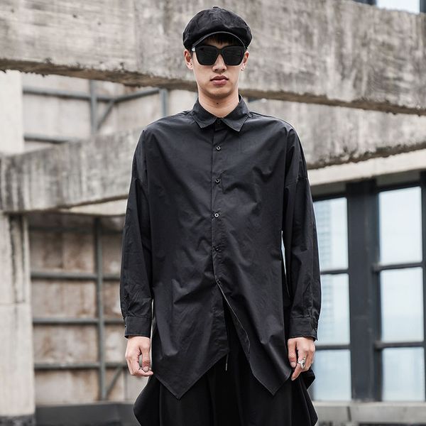 ewq / men's wear design irregular vintage for male 2020 summer new japan style medium and long long sleeve shirt new 9y2493, White;black
ewq / men's wear design irregular vintage for male 2020 summer new japan style medium and long long sleeve shirt new 9y2493, White;black