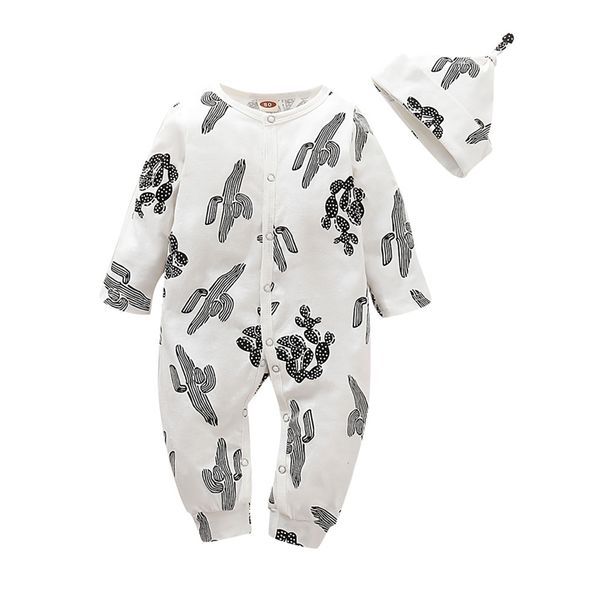 newborn romper infant boys girls floral cactus print winter casual long sleeve jumpsuit fashion baby clothes + hat set 0-18m a20, Blue
newborn romper infant boys girls floral cactus print winter casual long sleeve jumpsuit fashion baby clothes + hat set 0-18m a20, Blue