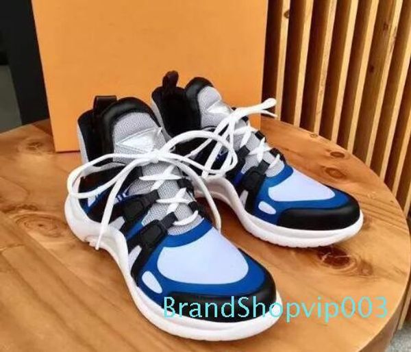 new luxury women's archlight sneaker men genuine leather trainers outsole casual shoes runner shoes colors (with dust bags shoes) c14, Black
new luxury women's archlight sneaker men genuine leather trainers outsole casual shoes runner shoes colors (with dust bags shoes) c14, Black