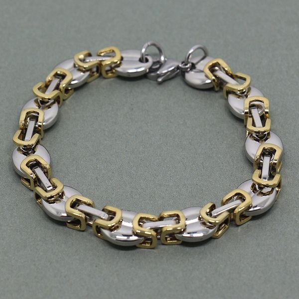 gold fashion link chain male coffee bean jewelry personalized mens stainless steel bracelet, Black
gold fashion link chain male coffee bean jewelry personalized mens stainless steel bracelet, Black