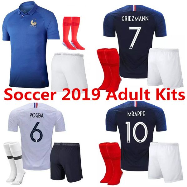 

1919 2019 fff france pecial edition centenary henry 2 tar occer jer ey mbappe giroud griezmann kante 18 19 franc zidane jer ey kit