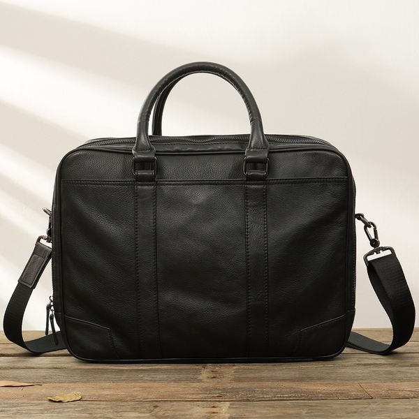 briefcases men's bag handbag business leather lapshoulder messenger men soft black briefcase male
briefcases men's bag handbag business leather lapshoulder messenger men soft black briefcase male