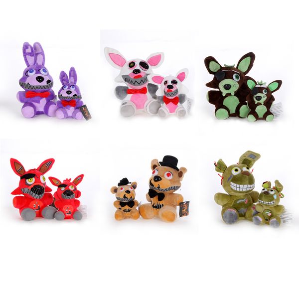 five nights at freddy's 4 fnaf плюшевые игрушки 15-25 см фредди медведь фокси чика бонни плюшевые мягкие игрушки кукла для детей подарки
five nights at freddy's 4 fnaf плюшевые игрушки 15-25 см фредди медведь фокси чика бонни плюшевые мягкие игрушки кукла для детей подарки