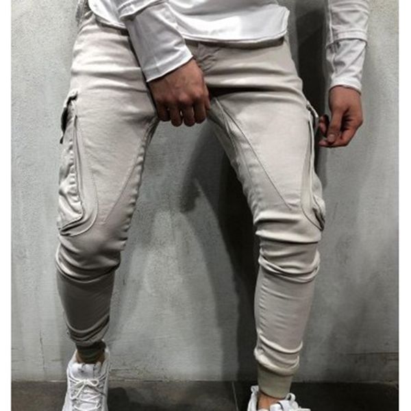 spring and autumn men's side pocket trousers solid casual pants fashion sports trousers for men long pants man clothes, Black
spring and autumn men's side pocket trousers solid casual pants fashion sports trousers for men long pants man clothes, Black