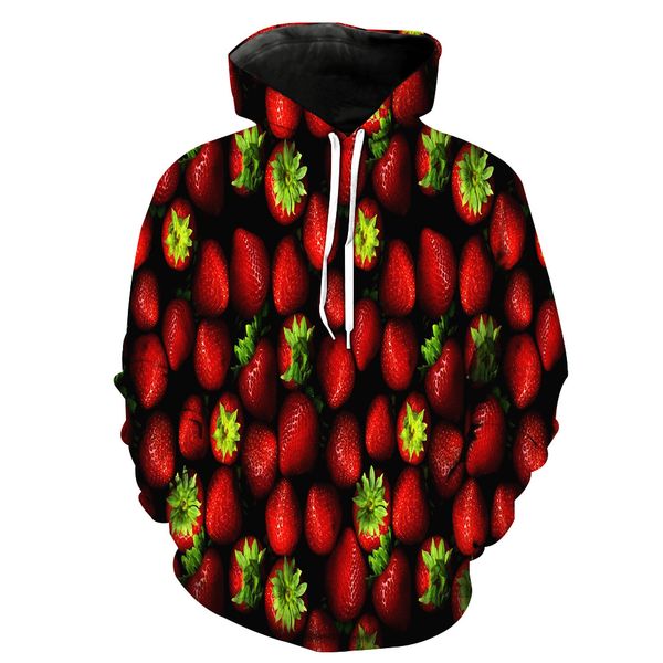 NEW ARRIVAL Autumn and Winter Mens 2019 Luxury Designer Clothes Strawberry Print Stereo Pocket Fashionable Man Causal Hoodies Euro Size
NEW ARRIVAL Autumn and Winter Mens 2019 Luxury Designer Clothes Strawberry Print Stereo Pocket Fashionable Man Causal Hoodies Euro Size