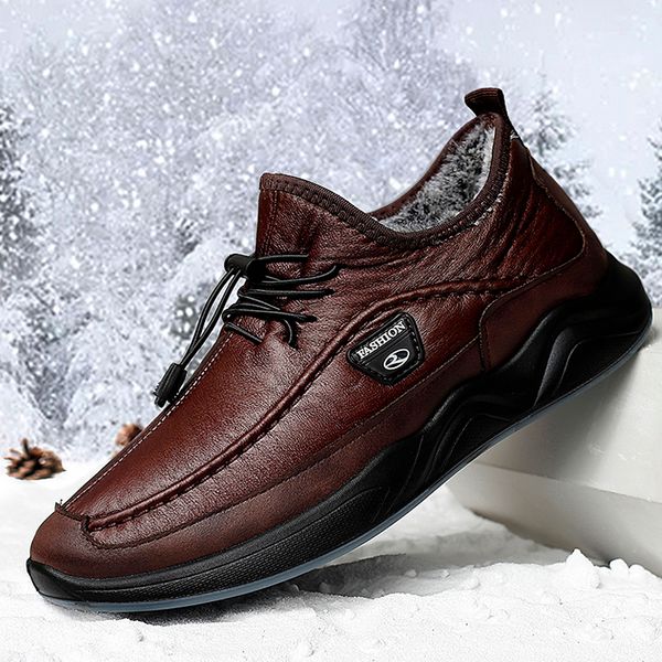 men sneakers winter leather waterproof black shoes non-slip casual shoes keep warm sneakers
men sneakers winter leather waterproof black shoes non-slip casual shoes keep warm sneakers
