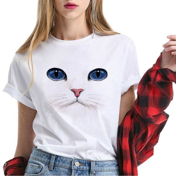 vogue cute shirt women cat eyes lovely dog white t-shirt luxury makeup high heel perfume shirt summer 100% cotton
vogue cute shirt women cat eyes lovely dog white t-shirt luxury makeup high heel perfume shirt summer 100% cotton