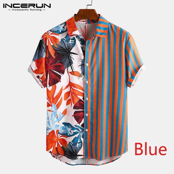 men's casual shirts incerun men ethnic printed short sleeve lapel patchwork shirt loose soft camisa summer hawaiian holiday blusa 5xl7, White;black
men's casual shirts incerun men ethnic printed short sleeve lapel patchwork shirt loose soft camisa summer hawaiian holiday blusa 5xl7, White;black