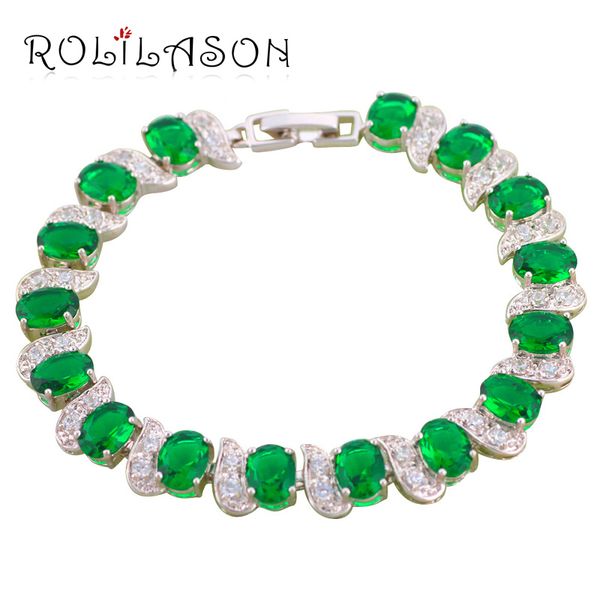 rolilason gorgeous deep crystal zircon silver filled bracelets for women health nickel lead fashion jewelry tb398, Golden;silver
rolilason gorgeous deep crystal zircon silver filled bracelets for women health nickel lead fashion jewelry tb398, Golden;silver