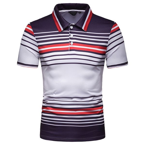 2020 новый стиль лето мужская с коротким рукавом рубашки поло мужская contrast color stripes slim fit fold-вниз воротник отдыха t-рубашки pl, White;black
2020 новый стиль лето мужская с коротким рукавом рубашки поло мужская contrast color stripes slim fit fold-вниз воротник отдыха t-рубашки pl, White;black
