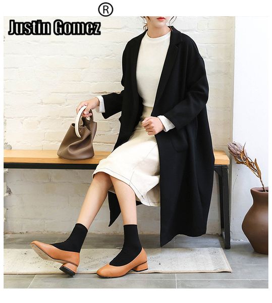 women casual open front cape cloak trench duster coat longline solid color oversized loose windbreaker, Tan;black
women casual open front cape cloak trench duster coat longline solid color oversized loose windbreaker, Tan;black