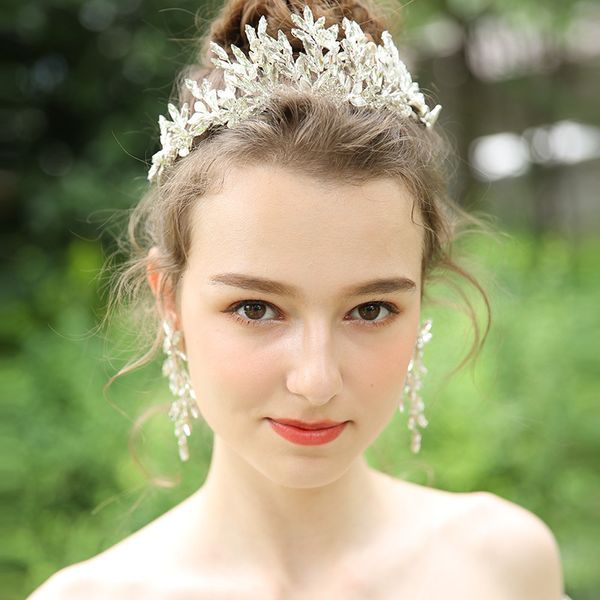 g4122 npason exquisite bride hair hoop headwear manual set rhinestone bride an crown, Golden;white
g4122 npason exquisite bride hair hoop headwear manual set rhinestone bride an crown, Golden;white