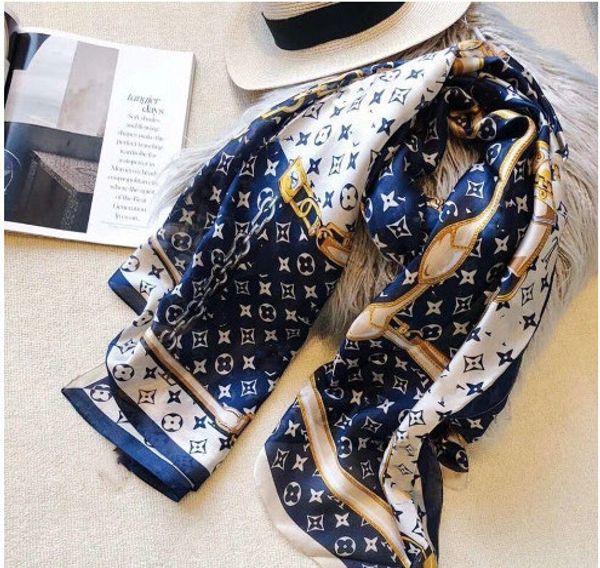 spring silk scarf 2020 women letter shawl scarf christmas gift for men and women size about 180x90cm, Blue;gray
spring silk scarf 2020 women letter shawl scarf christmas gift for men and women size about 180x90cm, Blue;gray