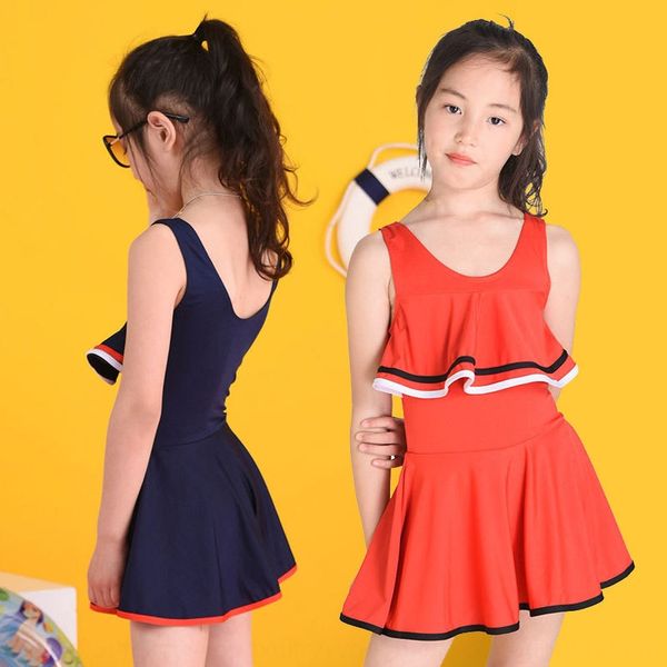 hurun children's solid color vest swimsuit girl one-piece children's sports vest beach girl's cute swimsuit, White;black
hurun children's solid color vest swimsuit girl one-piece children's sports vest beach girl's cute swimsuit, White;black