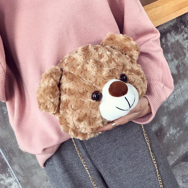 children's winter new style cute bear hair shoulder bag women's korean-style chain small bag shoulder
children's winter new style cute bear hair shoulder bag women's korean-style chain small bag shoulder
