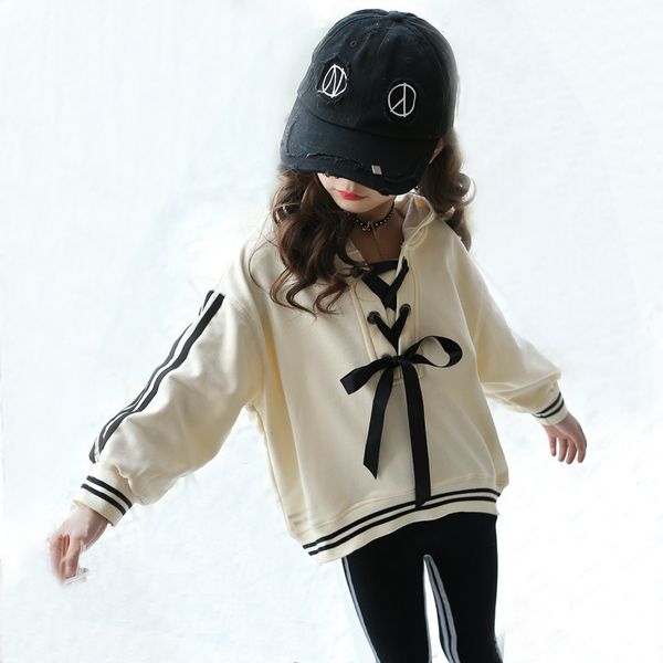 Fashion Spring Autumn Teenager Girls Hoodies cotton Kids Sweatshirt for girls Terry long sleeve white casual lacing Hoodies
Fashion Spring Autumn Teenager Girls Hoodies cotton Kids Sweatshirt for girls Terry long sleeve white casual lacing Hoodies