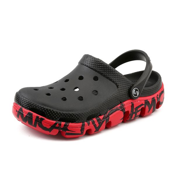 summer men's mule slippers fashion beach sandals clog for men garden clog slides shoes big size n12 slipper, Black
summer men's mule slippers fashion beach sandals clog for men garden clog slides shoes big size n12 slipper, Black