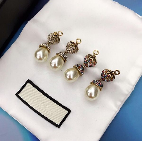 2020 new colorful diamond strawberry retro earrings female temperament female net red pearl earrings female, Golden;silver
2020 new colorful diamond strawberry retro earrings female temperament female net red pearl earrings female, Golden;silver