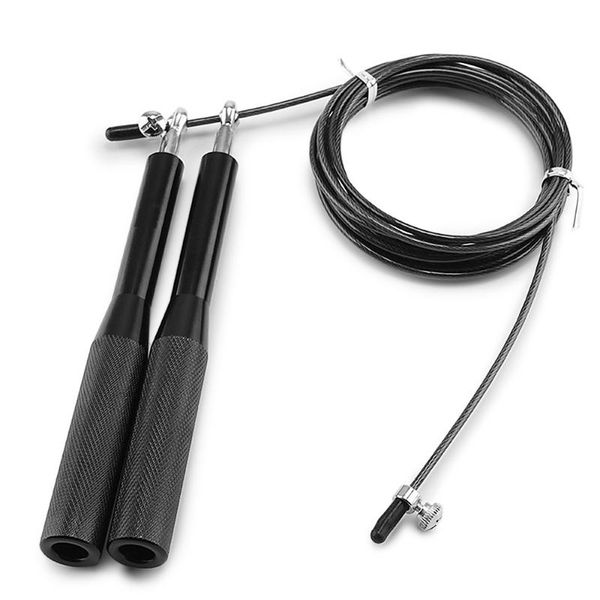 9.8ft adjustable skipping rope steel jump rope anti-slip aluminum alloy handles speed for home gym workout fitness training
9.8ft adjustable skipping rope steel jump rope anti-slip aluminum alloy handles speed for home gym workout fitness training