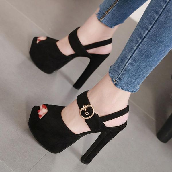 sandals doratasia 2021 extreme high heels shoes women summer platform party prom woman, Black
sandals doratasia 2021 extreme high heels shoes women summer platform party prom woman, Black