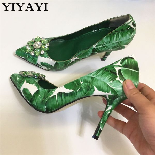 rhinestones printing high heel pumps women green crystal flowers stilettos buty damskie party chaussures femmes été nouveau 2019, Black
rhinestones printing high heel pumps women green crystal flowers stilettos buty damskie party chaussures femmes été nouveau 2019, Black