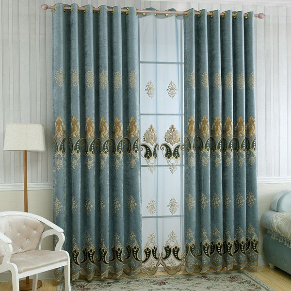 the new european style chenille pepper potts shading curtains for living dining room bedroom
the new european style chenille pepper potts shading curtains for living dining room bedroom