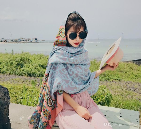 210*150cm 2017 women chiffon scarf bikini summer beach swimwear sarong wrap cover dress scarf sunscreen long cape, Black;white
210*150cm 2017 women chiffon scarf bikini summer beach swimwear sarong wrap cover dress scarf sunscreen long cape, Black;white
