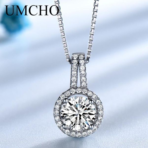 umcho round + cubic zircon 925 sterling silver necklace & pendants wedding for women engagement gift with chain fine jewelry
umcho round + cubic zircon 925 sterling silver necklace & pendants wedding for women engagement gift with chain fine jewelry