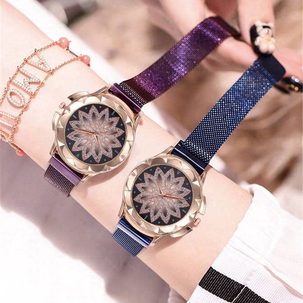 luxury bracelet quartz watches for women ladies magnetic starry sky watch fashion diamond quartz clock zegarek damski relogio, Slivery;brown
luxury bracelet quartz watches for women ladies magnetic starry sky watch fashion diamond quartz clock zegarek damski relogio, Slivery;brown
