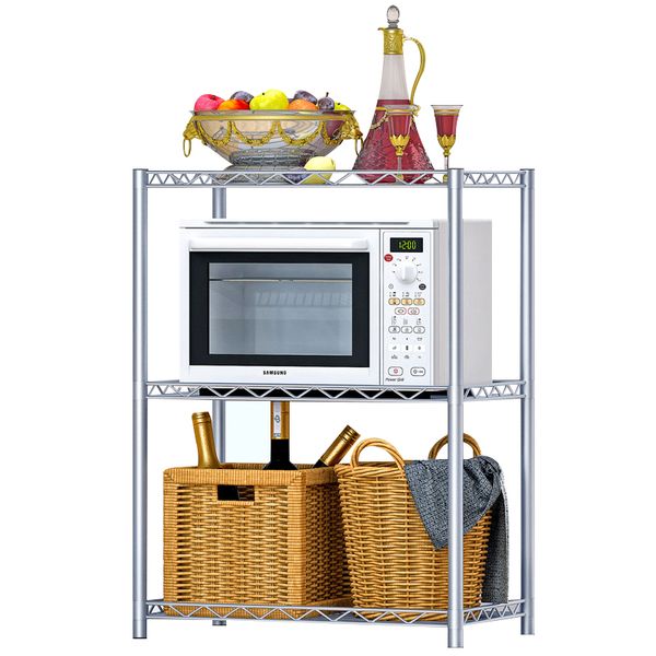 kitchen reinforced 3 layers storage rack for microwave oven rice cooker modern kitchen storage rack bathroom organizer shelf
kitchen reinforced 3 layers storage rack for microwave oven rice cooker modern kitchen storage rack bathroom organizer shelf