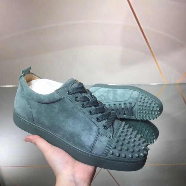 designs shoes spike junior calf low cut mix 20 red bottom sneaker luxury party wedding shoes genuine leather spikes lace-up casual shoes, Black
designs shoes spike junior calf low cut mix 20 red bottom sneaker luxury party wedding shoes genuine leather spikes lace-up casual shoes, Black
