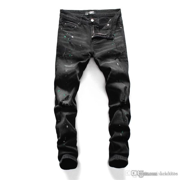 новая тенденция мужчины делают старые рваные байкерские джинсы slim fit mens мотоцикл байкер ковбой модельер мужские джинсы мужские брюки si, Blue
новая тенденция мужчины делают старые рваные байкерские джинсы slim fit mens мотоцикл байкер ковбой модельер мужские джинсы мужские брюки si, Blue