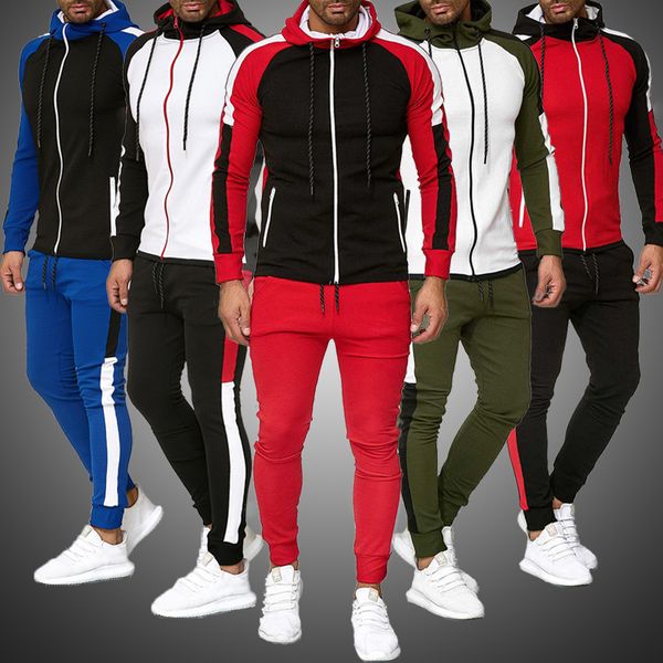 2020 autumn winter mens fashion tracksuit clothes set male casual sportswear man hoodies and pants sweatsuit set gym sweatshirts, Gray
2020 autumn winter mens fashion tracksuit clothes set male casual sportswear man hoodies and pants sweatsuit set gym sweatshirts, Gray