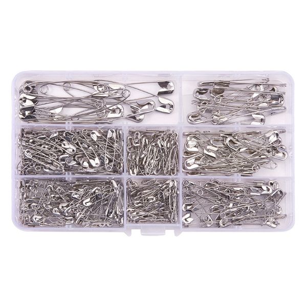 pin brooch boxed metal tie simple buckle handmade diy jewelry accessories 450 pcs, Gray
pin brooch boxed metal tie simple buckle handmade diy jewelry accessories 450 pcs, Gray