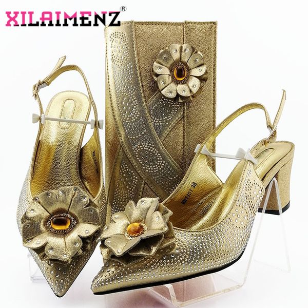 golden mature 2019 special design ladies matching shoe and bag material with pu iafrican shoes and bags set for party women shoe, Black
golden mature 2019 special design ladies matching shoe and bag material with pu iafrican shoes and bags set for party women shoe, Black